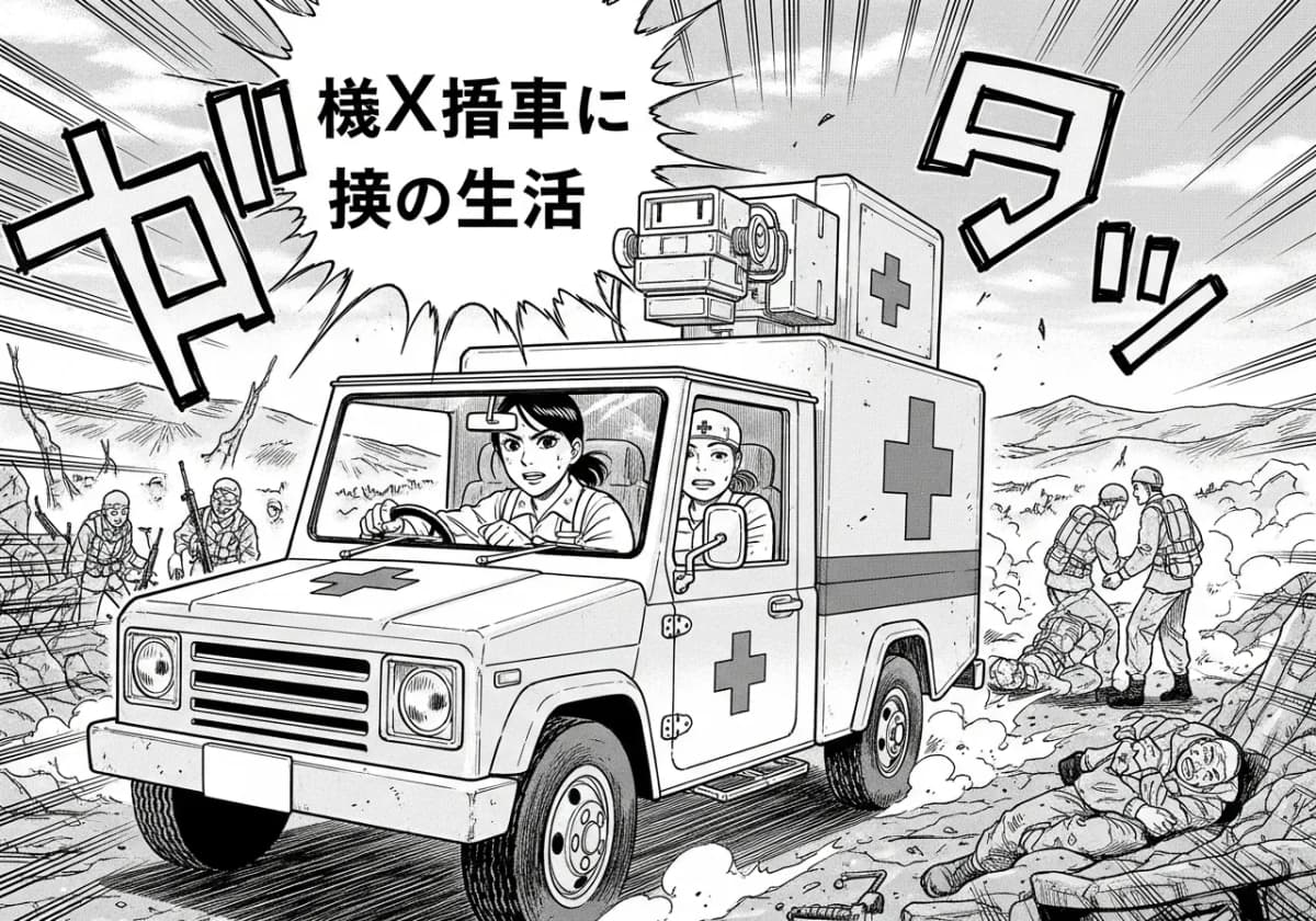 第6話:戦場を走るX線カー
