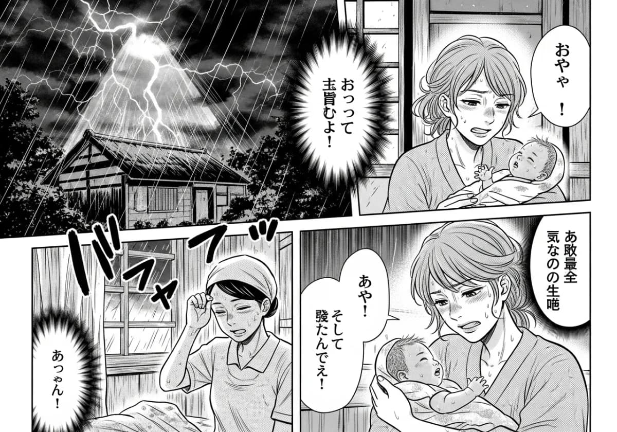 第1話:雷の夜に生まれた子