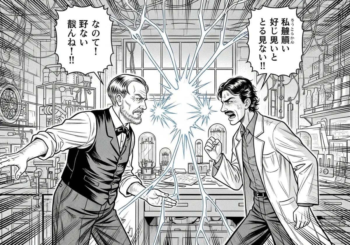 第3話:エジソンとの出会い、そして決裂